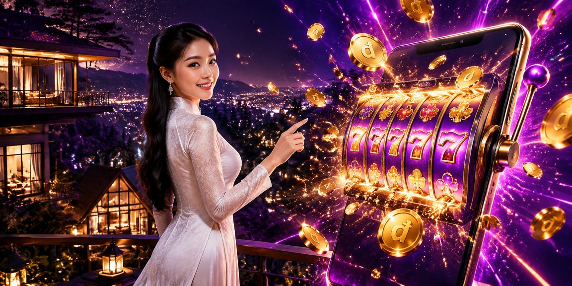 Trò chơi slot game mang phong cách áo dài truyền thống tại Đà Lạt